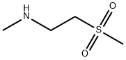 N-甲基-2-甲砜基乙胺 结构式