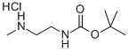 N-BOC-2-METHYLAMINO-ETHYLAMINE HCL Struktur