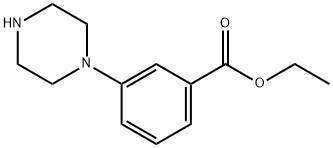 Ethyl 3-piperazin-1-yl-benzoate 结构式