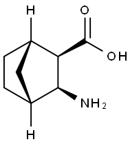(1S,2R,3S,4R)-3-氨基双环[2.2.1]庚烷-2-羧酸 结构式