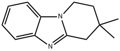Pyrido[1,2-a]benzimidazole, 1,2,3,4-tetrahydro-3,3-dimethyl- (9CI),202346-20-1,结构式
