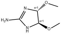 1H-Imidazol-2-amine,4,5-dihydro-4,5-dimethoxy-,trans-(9CI) 结构式