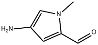 1H-Pyrrole-2-carboxaldehyde,4-amino-1-methyl-(9CI) Structure