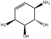 4-Cyclohexene-1,2,3-triol,6-amino-,[1S-(1alpha,2beta,3beta,6beta)]-(9CI),202459-97-0,结构式
