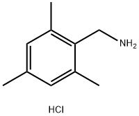 (2,4,6-三甲基苯基)甲胺盐酸盐 结构式