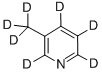 3-METHYLPYRIDINE-D7 Struktur