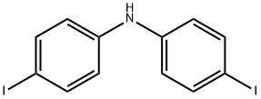 二(4-碘苯基)胺 结构式