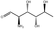 2-Amino-2,6-dideoxy-L-mannose Struktur