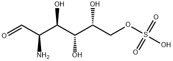 D-Galactosamine-6-O-sulphate Structure