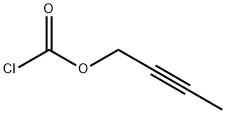 2-BUTYN-1-YL CHLOROFORMATE  98 Structure