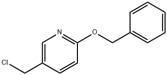 2-(BENZYLOXY)-5-(CHLOROMETHYL)PYRIDINE Struktur