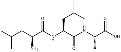 H-LEU-LEU-ALA-OH 化学構造式