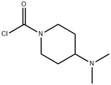 1-Piperidinecarbonylchloride,4-(dimethylamino)-(9CI) Structure