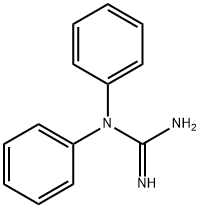 1,1-二苯基胍 结构式