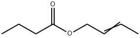 (2E)-2-Butenyl butyrate 结构式
