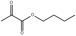 2-オキソプロパン酸ブチル 化学構造式