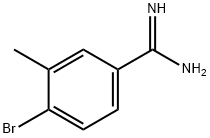 4-溴-3-甲基苯甲酰胺 结构式