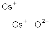 オキシジセシウム 化学構造式