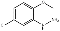 (5-CHLORO-2-METHOXYPHENYL)HYDRAZINE, 202823-24-3, 结构式