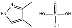 3,4-二甲基-1H-吡唑二氢磷酸盐 结构式