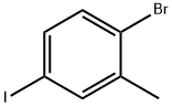 2-ブロモ-5-ヨードトルエン 化学構造式