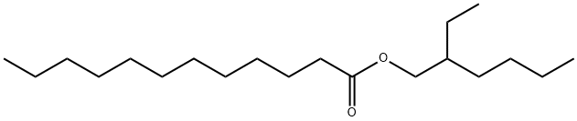 2-ethylhexyl laurate  Struktur