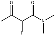 Butanamide, 2-fluoro-N,N-dimethyl-3-oxo- (9CI) Structure