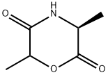 (3S)-3,6-二甲基吗啉-2,5-二酮, 202923-63-5, 结构式