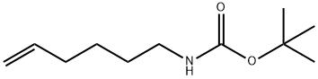 Carbamic acid, 5-hexenyl-, 1,1-dimethylethyl ester (9CI) Structure