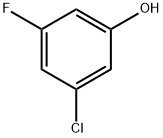 3-CHLORO-5-FLUOROPHENOL Structure