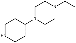 1-乙基-4-哌啶-4-基哌嗪, 202991-77-3, 结构式