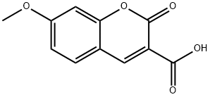 7-甲氧基香豆素-3-羧酸, 20300-59-8, 结构式
