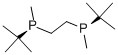 (S,S)-1,2-BIS(TERT-BUTYLMETHYLPHOSPHINO)ETHANE,203000-53-7,结构式