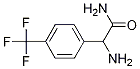 2-氨基-2-(4-(三氟甲基)苯基)乙酰胺 结构式