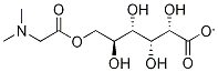 D-Gluconic acid, 6-ester with N,N-dimethylglycine, calcium salt (2:1) Structure