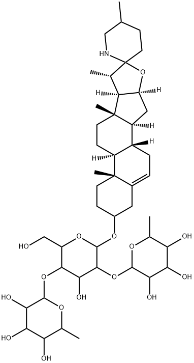 [(22R,25R)-スピロソラ-5-エン-3β-イル]2-O,4-O-ビス(6-デオキシ-α-L-マンノピラノシル)-β-D-グルコピラノシド price.