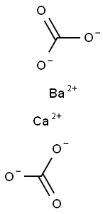 炭酸/カルシウム/バリウム,(1:x:x) 化学構造式
