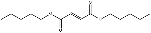 フマル酸ジペンチル 化学構造式
