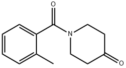 1-(2-甲基苯基)哌啶-4-酮, 203186-44-1, 结构式