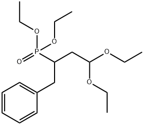 DIETHYL[3,3-DIETHOXY-1-(PHENYLMETHYL)PROPYL]PHOSPHONATE, 203193-00-4, 结构式