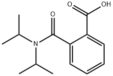2-(Diisopropylcarbamoyl)benzoic acid Struktur