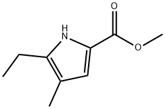 1H-Pyrrole-2-carboxylicacid,5-ethyl-4-methyl-,methylester(9CI) Struktur