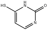 2(1H)-Pyrimidinone, 6-mercapto- (9CI) Structure