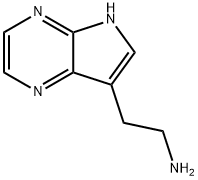 2-(5H-PYRROLO[2,3-B]PYRAZIN-7-YL)ETHANAMINE Struktur