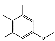 3,4,5-トリフルオロアニソール 化学構造式