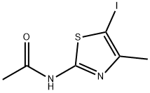 N-(5-碘-4-甲基噻唑-2-基)乙酰胺,2033-46-7,结构式