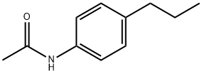 4-丙基乙酰苯胺 结构式