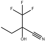2-羟基-2-(三氟甲基)丁腈 结构式