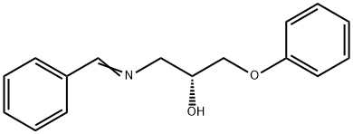 (2R)-BENZYLAMINO-3-PHENOXY-2-PROPANOL 化学構造式