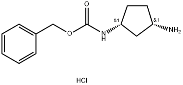2034147-82-3 Benzyl N-[(1R,3S)-3-aminocyclopentyl]-carbamate hydrochloride